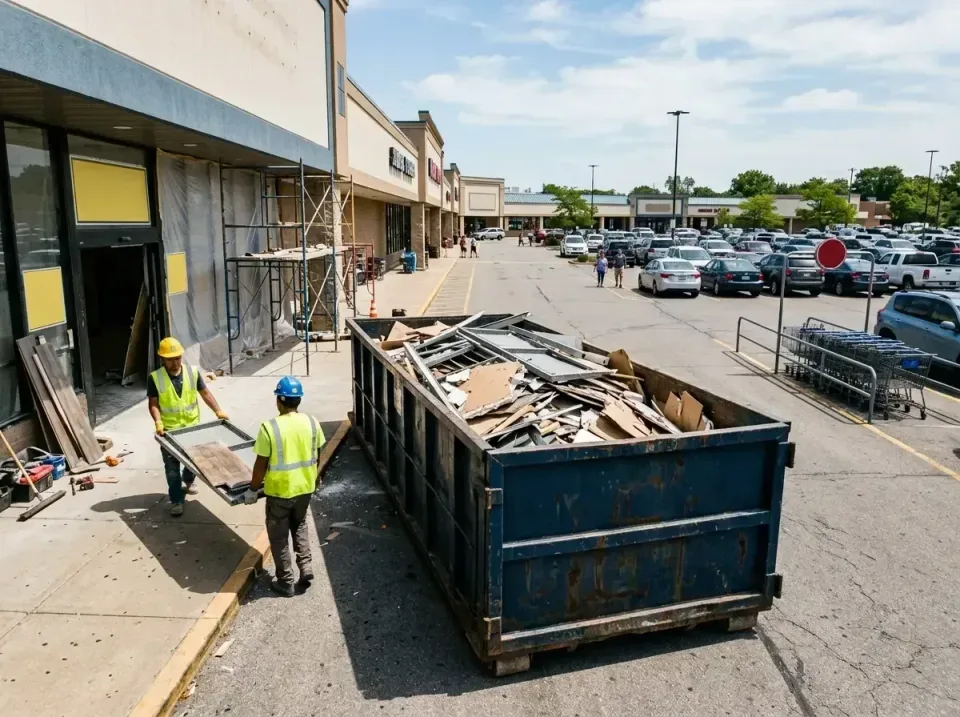 retail-store-renovation-debris-003 — frequently asked questions, Roll-off Dumpster Rentals in Exeter, PA